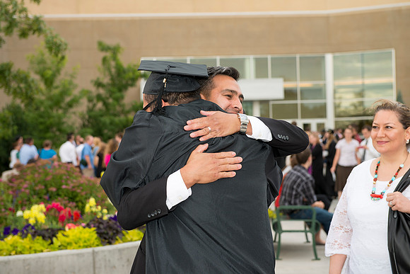 Graduates at BYU-Idaho Summer Graduation.