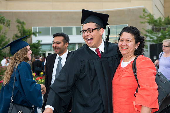 Graduates at BYU-Idaho Summer Graduation.