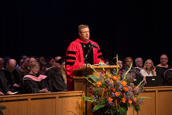 Convocation for the College of Performing and Visual Arts.