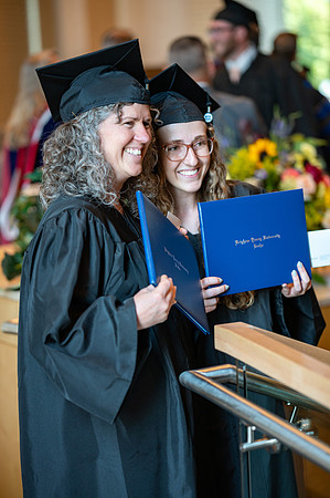 Graduates during convocation for the College of Language and Letters.