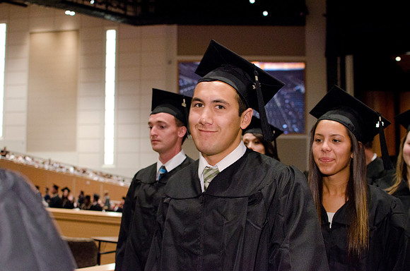 Commencement during graduation spring 2012