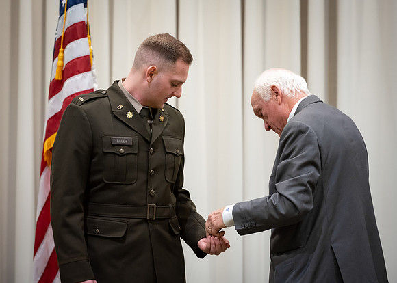 BYU-Idaho's, Reserve Officers' Training Corps ​​​​​​​ Commissioning ceremonies. Dec 2022