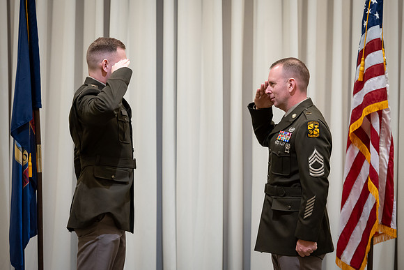 BYU-Idaho's, Reserve Officers' Training Corps ​​​​​​​ Commissioning ceremonies. Dec 2022