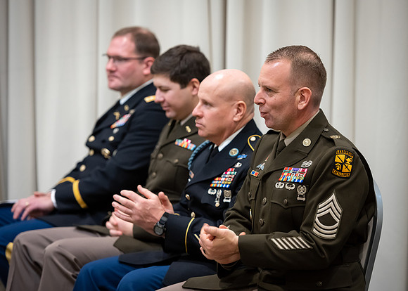 BYU-Idaho's, Reserve Officers' Training Corps ​​​​​​​ Commissioning ceremonies. Dec 2022