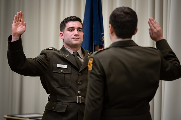 BYU-Idaho's, Reserve Officers' Training Corps ​​​​​​​ Commissioning ceremonies. Dec 2022