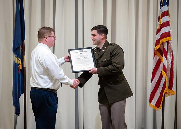 BYU-Idaho's, Reserve Officers' Training Corps ​​​​​​​ Commissioning ceremonies. Dec 2022