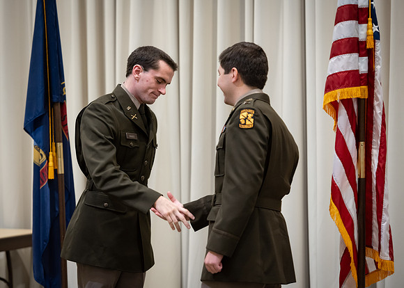 BYU-Idaho's, Reserve Officers' Training Corps ​​​​​​​ Commissioning ceremonies. Dec 2022