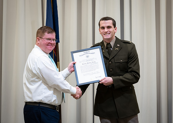 BYU-Idaho's, Reserve Officers' Training Corps ​​​​​​​ Commissioning ceremonies. Dec 2022