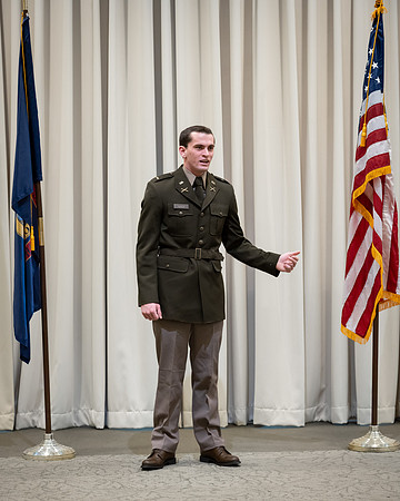 BYU-Idaho's, Reserve Officers' Training Corps ​​​​​​​ Commissioning ceremonies. Dec 2022