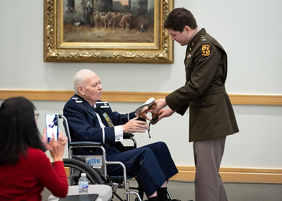 BYU-Idaho's, Reserve Officers' Training Corps ​​​​​​​ Commissioning ceremonies. Dec 2022
