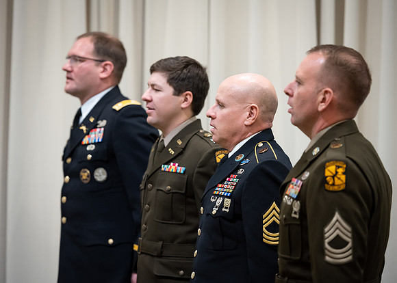 BYU-Idaho's, Reserve Officers' Training Corps ​​​​​​​ Commissioning ceremonies. Dec 2022