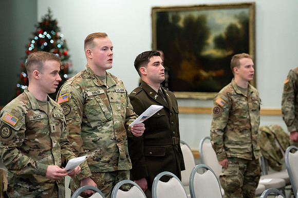 BYU-Idaho's, Reserve Officers' Training Corps ​​​​​​​ Commissioning ceremonies. Dec 2022