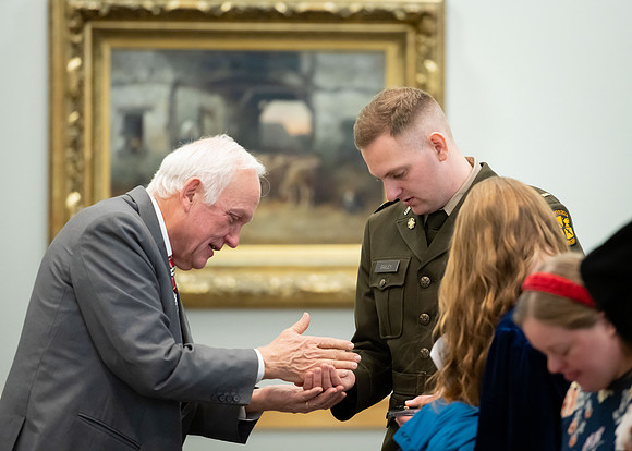 BYU-Idaho's, Reserve Officers' Training Corps ​​​​​​​ Commissioning ceremonies. Dec 2022