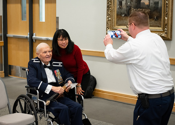 BYU-Idaho's, Reserve Officers' Training Corps ​​​​​​​ Commissioning ceremonies. Dec 2022
