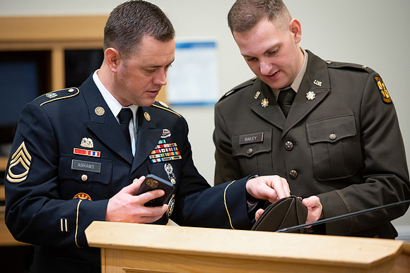 BYU-Idaho's, Reserve Officers' Training Corps ​​​​​​​ Commissioning ceremonies. Dec 2022