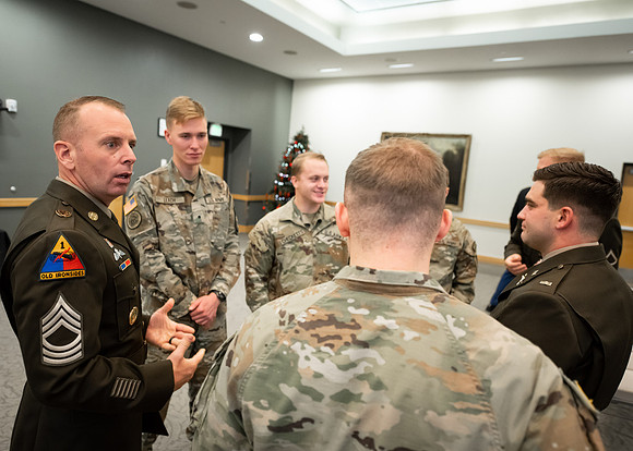 BYU-Idaho's, Reserve Officers' Training Corps ​​​​​​​ Commissioning ceremonies. Dec 2022