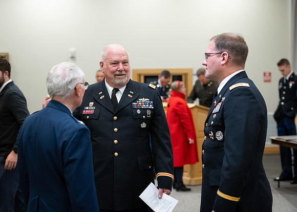 BYU-Idaho's, Reserve Officers' Training Corps ​​​​​​​ Commissioning ceremonies. Dec 2022