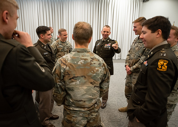 BYU-Idaho's, Reserve Officers' Training Corps ​​​​​​​ Commissioning ceremonies. Dec 2022