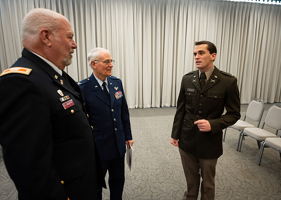 BYU-Idaho's, Reserve Officers' Training Corps ​​​​​​​ Commissioning ceremonies. Dec 2022