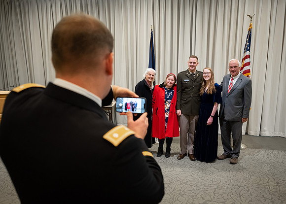BYU-Idaho's, Reserve Officers' Training Corps ​​​​​​​ Commissioning ceremonies. Dec 2022