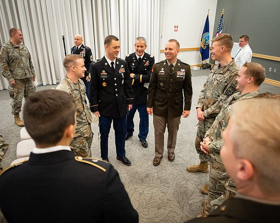 BYU-Idaho's, Reserve Officers' Training Corps ​​​​​​​ Commissioning ceremonies. Dec 2022