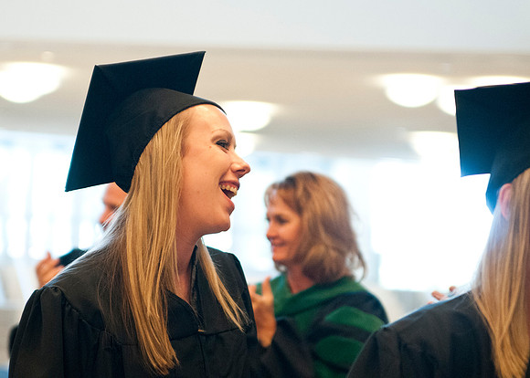 Commencement during graduation spring 2012