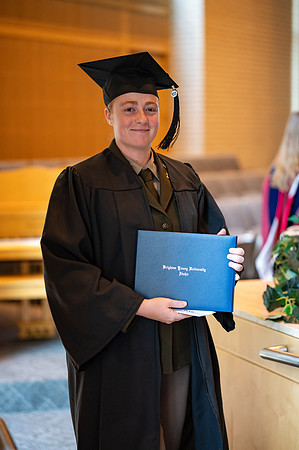 Graduates during convocation for the College of Language and Letters.