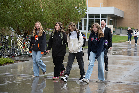BYUI students gather for devotional in the BYU-Idaho Center.