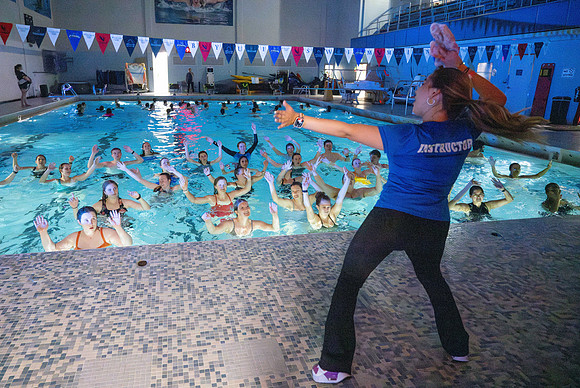 Water Aerobics Hawaiian Luau - May 2025