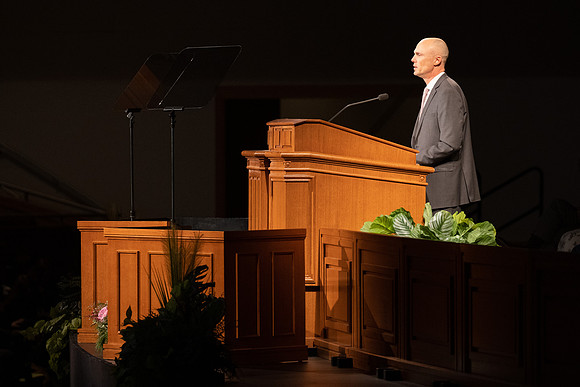 First devotional of Winter semester with President and Sister Eyring.