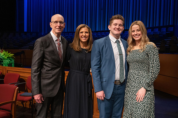 First devotional of Winter semester with President and Sister Eyring.
