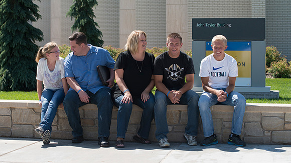 Family between classes.