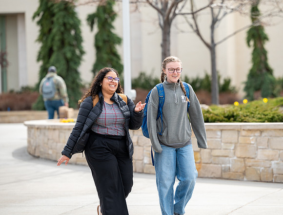 Students on campus - March 2026