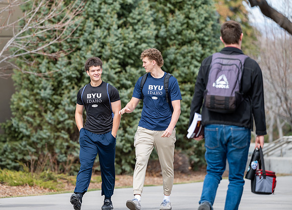 Students on campus - March 2026