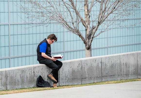 Students on campus - March 2026