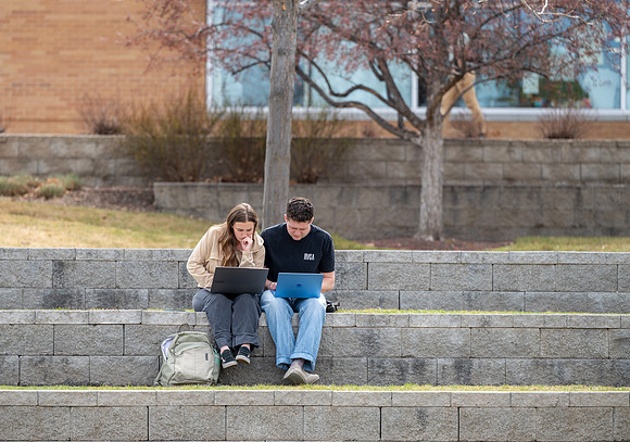 Students on campus - March 2026