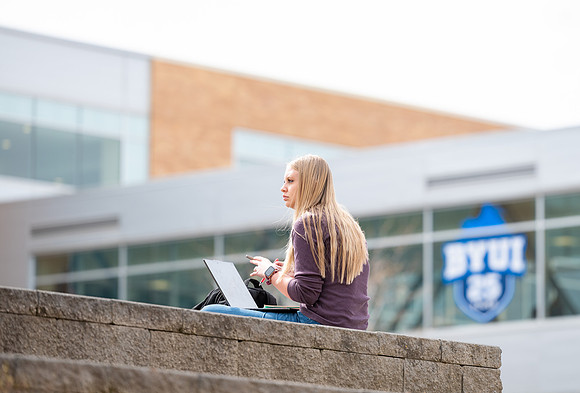 Students on campus - March 2026