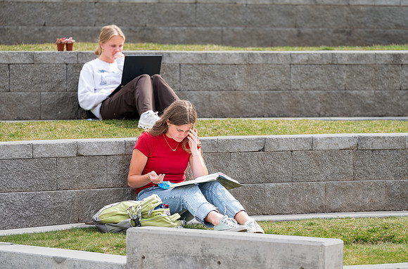 Students on campus - March 2026