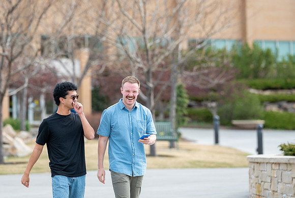 Students on campus - March 2026