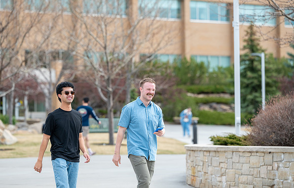 Students on campus - March 2026