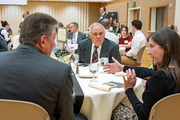 Eliza R. Snow Society, Evening of Honors, honoring Kevin Call for his years of service to the Arts.