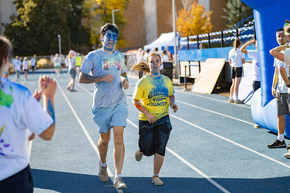 BYUI Color Run During Spirit Week