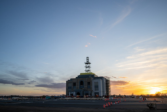 Sunset at The Teton River Idaho Temple - Mar 2026