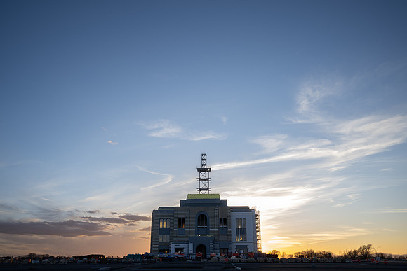 Sunset at The Teton River Idaho Temple - Mar 2026