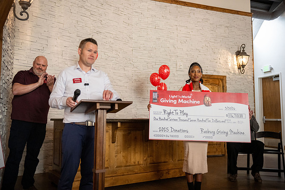 Giving Machine Donations - Mar 2026