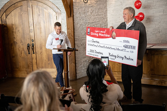 Giving Machine Donations - Mar 2026