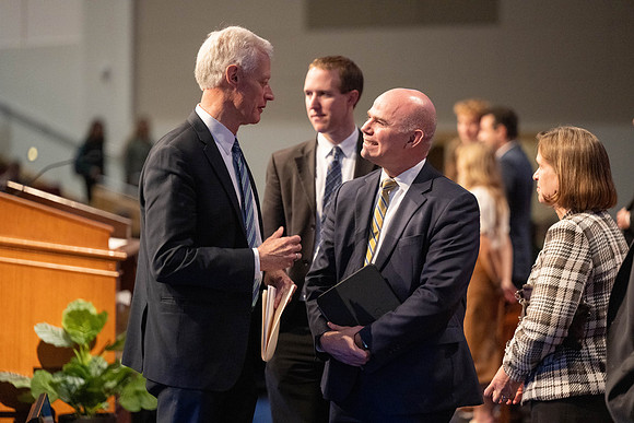 Devotional with Kevin J Worthen, former President of BYU.