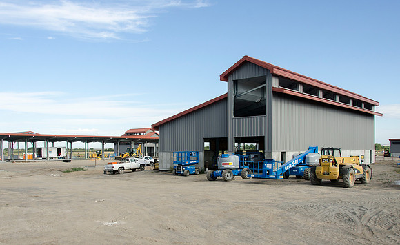 The BYU-Idaho Livestock Center is receiving a face lift with several new buildings being added to the facility.