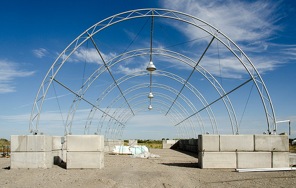 The BYU-Idaho Livestock Center is receiving a face lift with several new buildings being added to the facility.