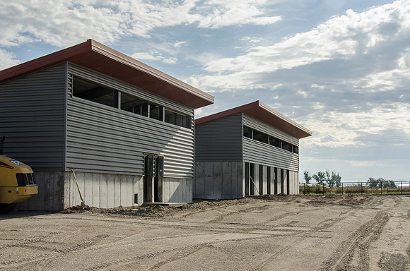 The BYU-Idaho Livestock Center is receiving a face lift with several new buildings being added to the facility.